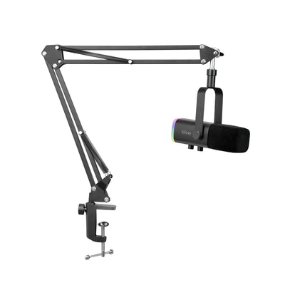 Fifine - AmpliGame - AM8T Studio Dynamic Microphone - Studyjny Mikrofon Dynamiczny XLR/USB z Pantografem