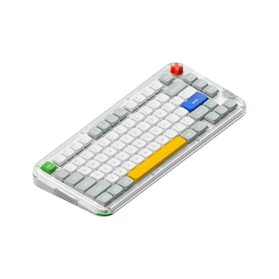 Klawiatura mechaniczna z kolorowymi keycapami, idealna do home office, personalizowany design