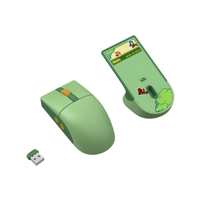 8BitDo - Retro R8 Mouse Xbox Forest Wonder - Bezprzewodowa Myszka