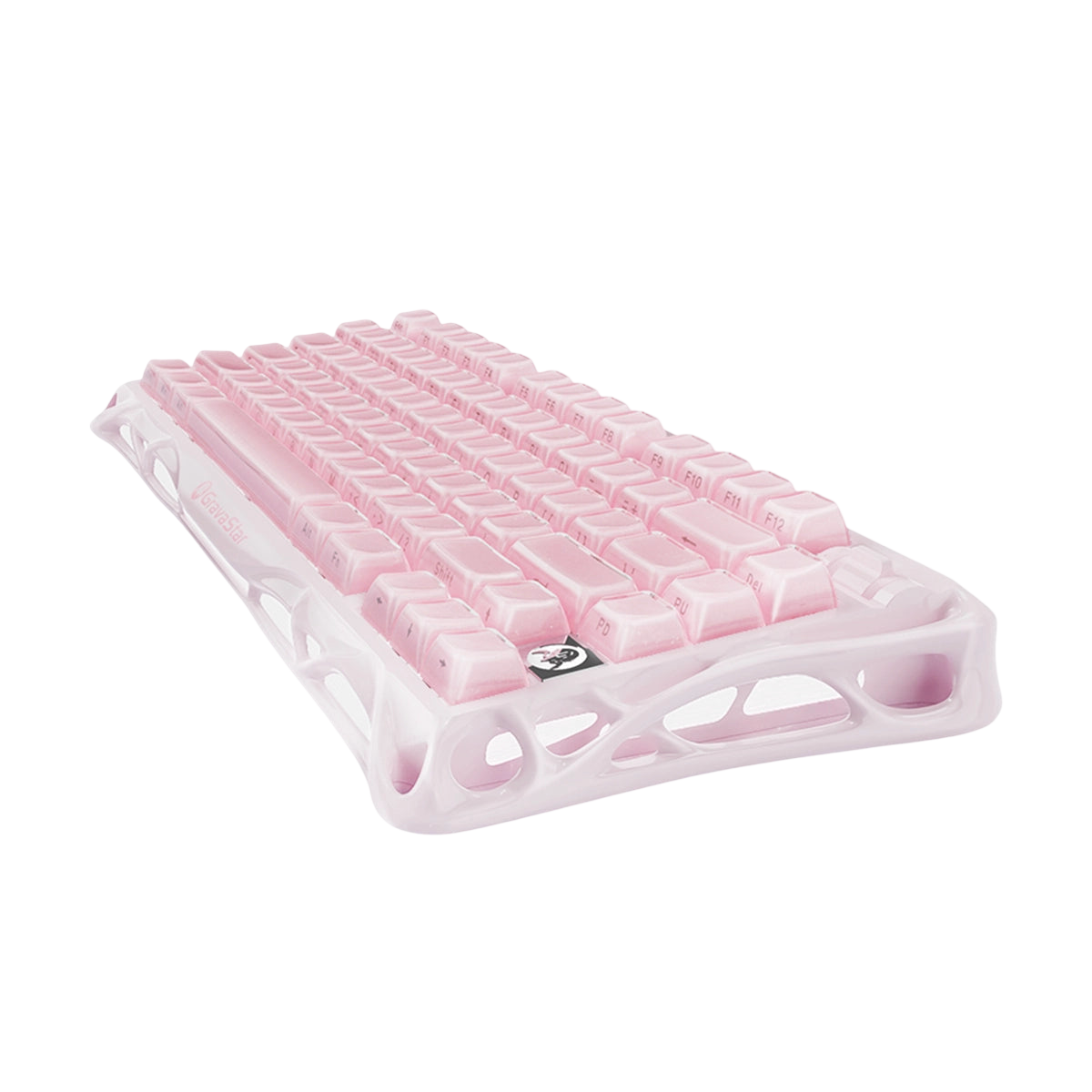 GravaStar - Mercury K1 Sakura Pink Wireless Mechanical Keyboard - Bezprzewodowa Klawiatura Mechaniczna
