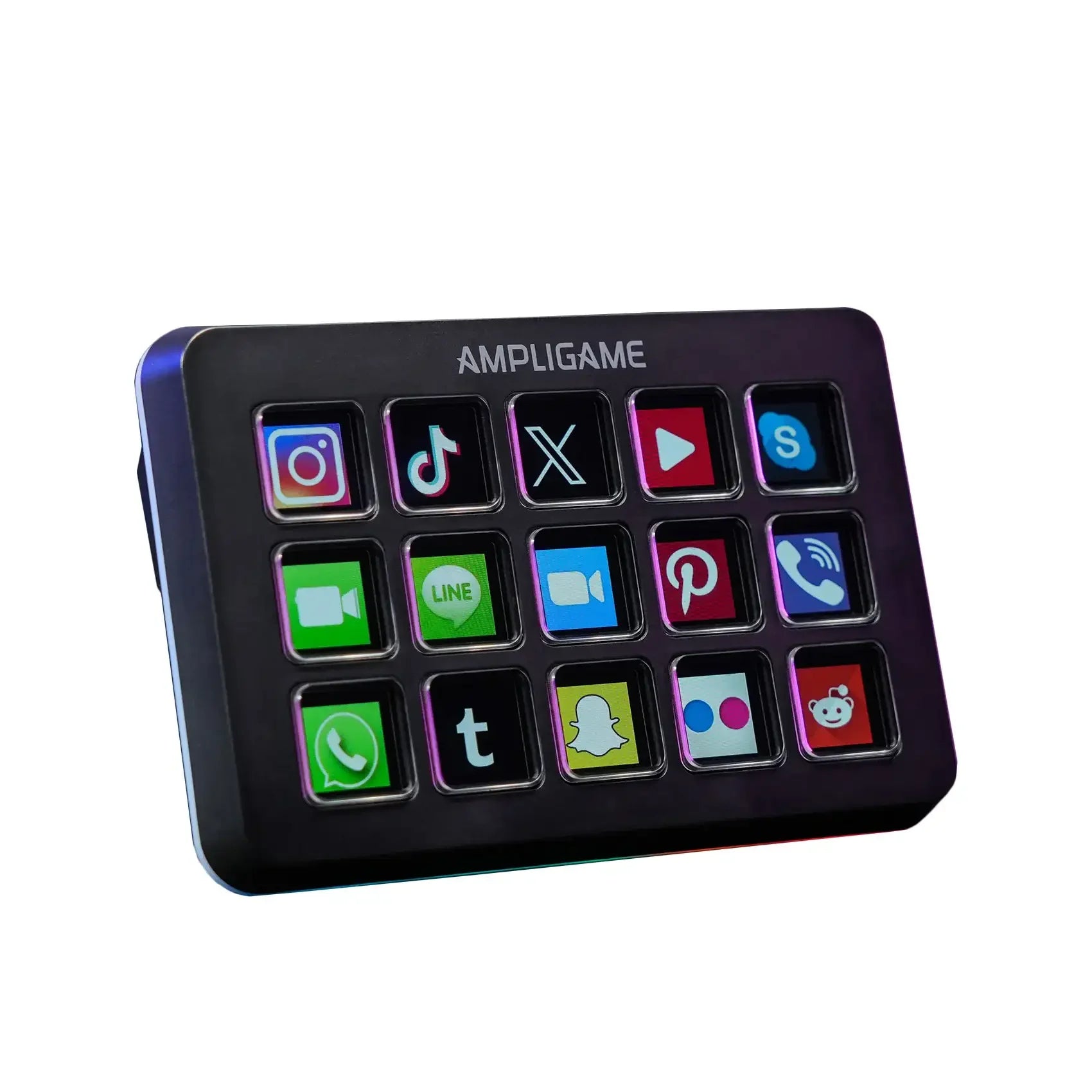 Fifine - AmpliGame - D6 Stream Controller Deck with RGB - Panel Streamingowy z RGB