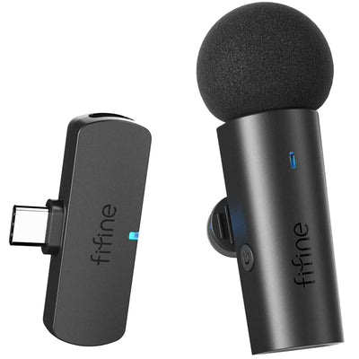 Fifine - AmpliGame - M6 Wireless Lavalier Microphone - Bezprzewodowy Mikrofon Krawatowy