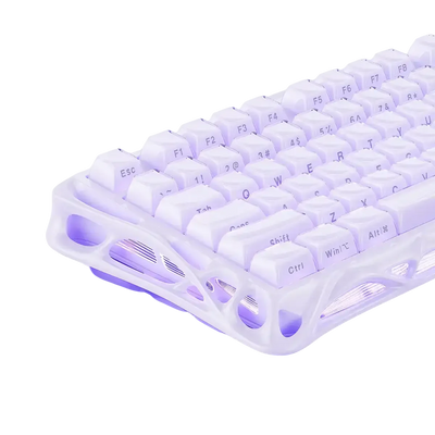 GravaStar - Mercury V75 Lavender Purple Wired Magnetic Keyboard - Przewodowa Klawiatura Magnetyczna