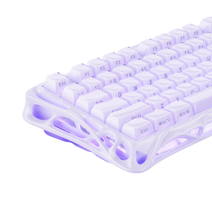 GravaStar - Mercury V75 Lavender Purple Wired Magnetic Keyboard - Przewodowa Klawiatura Magnetyczna