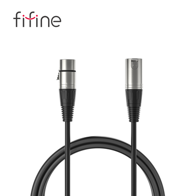 Fifine - AmpliGame - L9 XLR Cable - Kabel Mikrofonowy L9 XLR Męski-Żeński