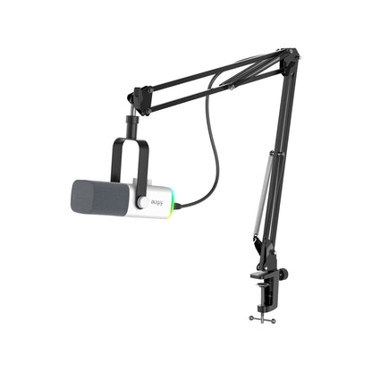 Fifine - AmpliGame - AM8T Studio Dynamic Microphone - Studyjny Mikrofon Dynamiczny XLR/USB z Pantografem