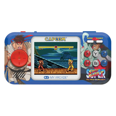 Konsola przenośna z kolorowym ekranem, Street Fighter II, retro akcesorium gamingowe