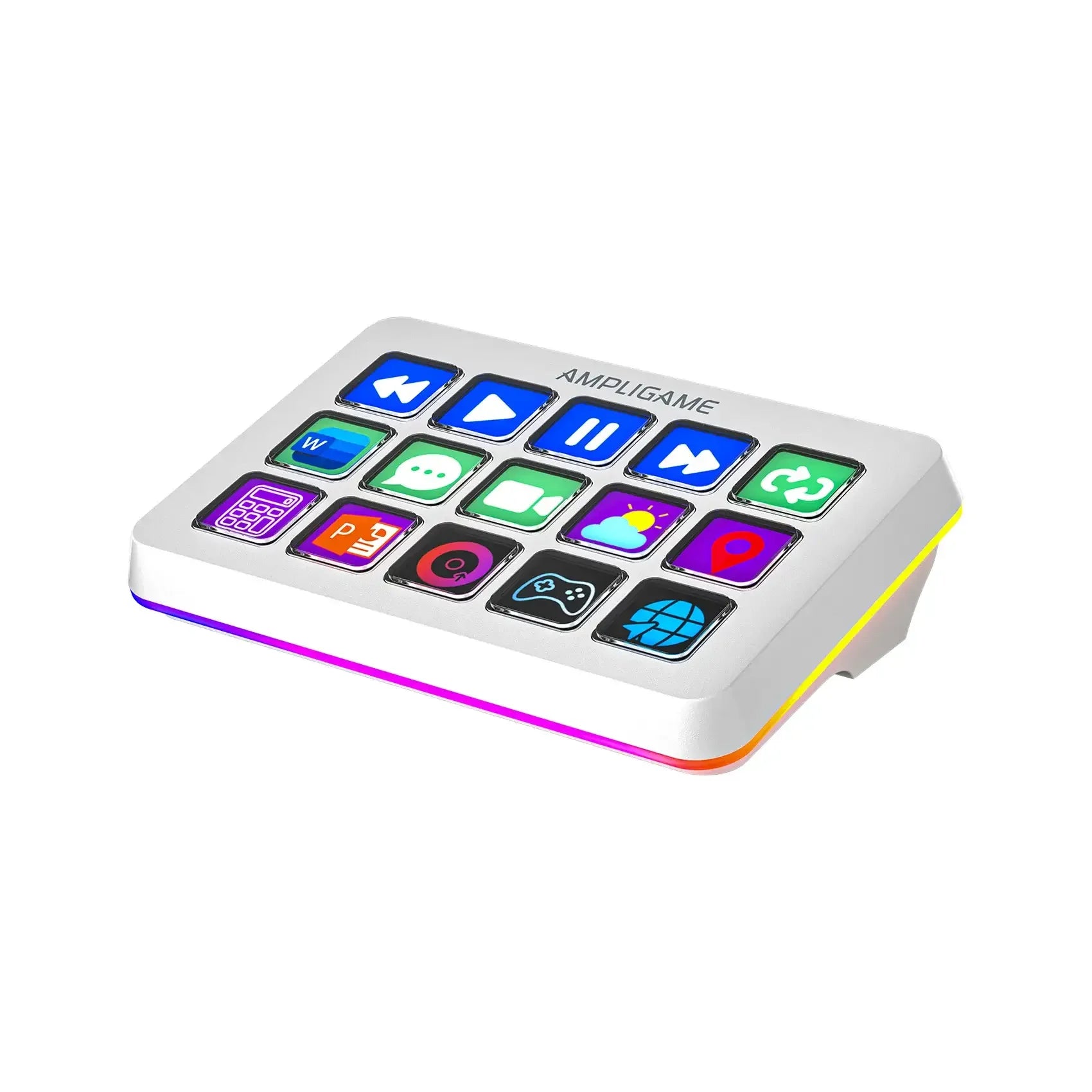 Fifine - AmpliGame - D6 Stream Controller Deck with RGB - Panel Streamingowy z RGB