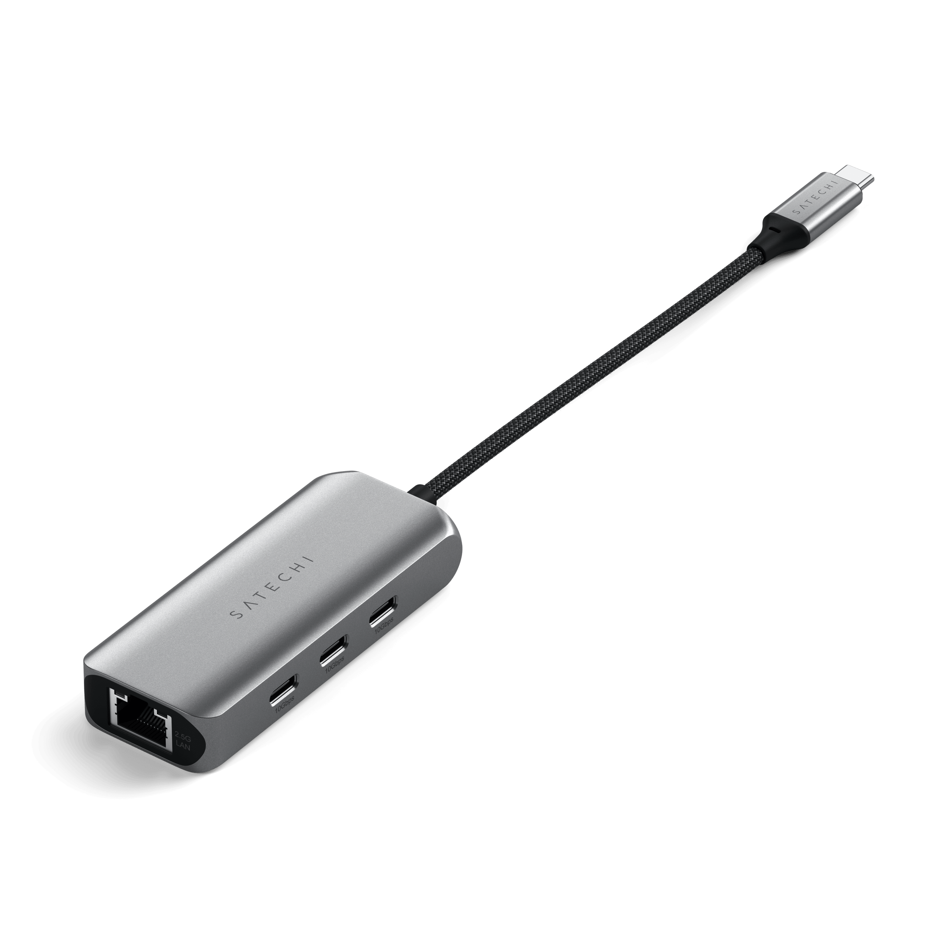 Satechi - 4-In-1 USB-C Hub With 2.5 Gigabit Ethernet - Wieloportowy Hub z Enthernet