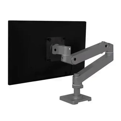 Regulowane ramię do monitora, metalowe mocowanie biurkowe, ergonomiczne akcesorium biurowe