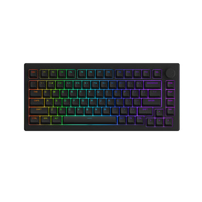 Akko - 5075B Plus Shine-Through Black Wireless Mechanical Keyboard