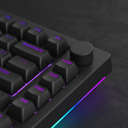 Akko - 5075B Plus Shine-Through Black Wireless Mechanical Keyboard