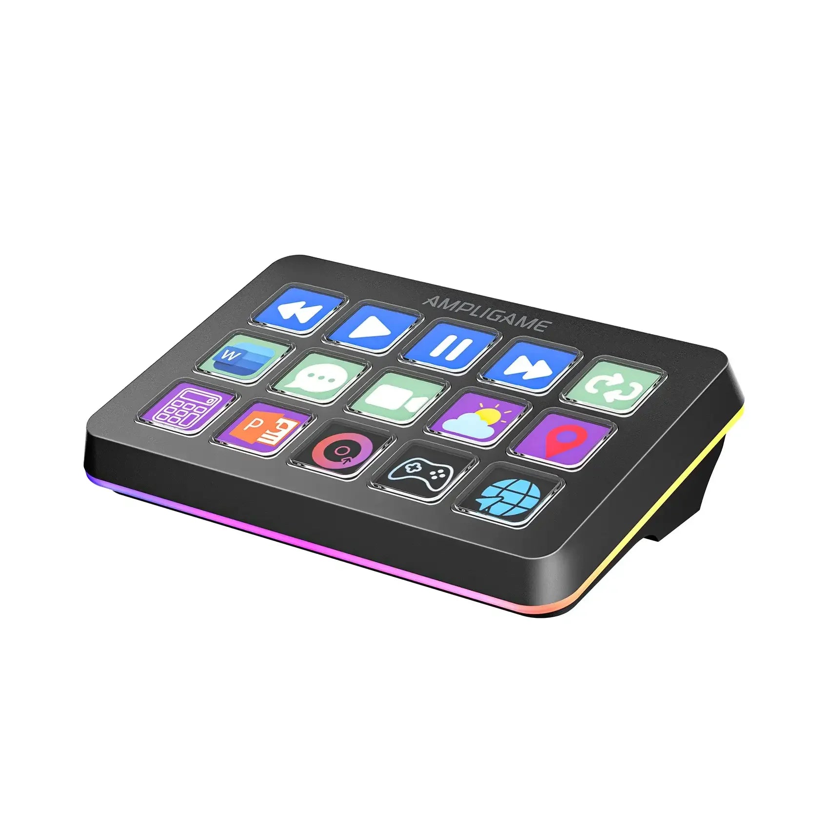 Fifine - AmpliGame - D6 Stream Controller Deck with RGB - Panel Streamingowy z RGB