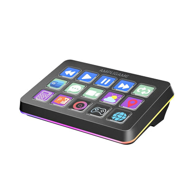 Fifine - AmpliGame - D6 Stream Controller Deck with RGB - Panel Streamingowy z RGB