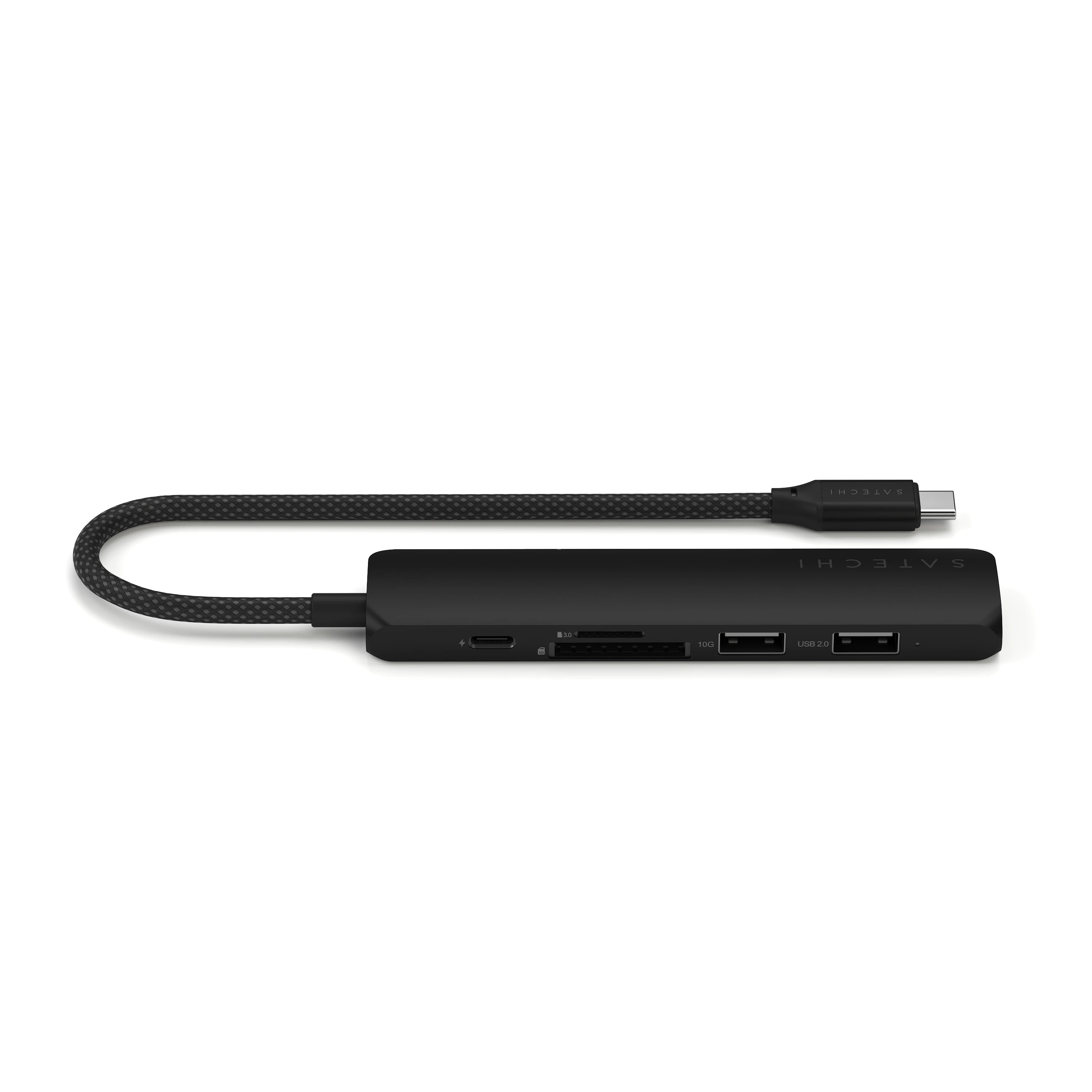 Satechi - 6-in-1 USB-C Slim Multiport Adapter - Wieloportowy Adapter USB-C