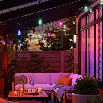 Nanoleaf Essentials - Smart Multicolour Outdoor String Light Expansion Pack - Wielokolorowe Lampki Zewnętrzne