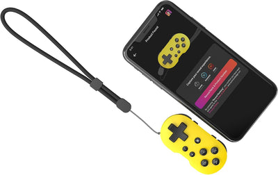 CRKD - ATOM™ Mini Keychain Controller Yuzu Yellow - Kieszonkowy Kontroler Bezprzewodowy