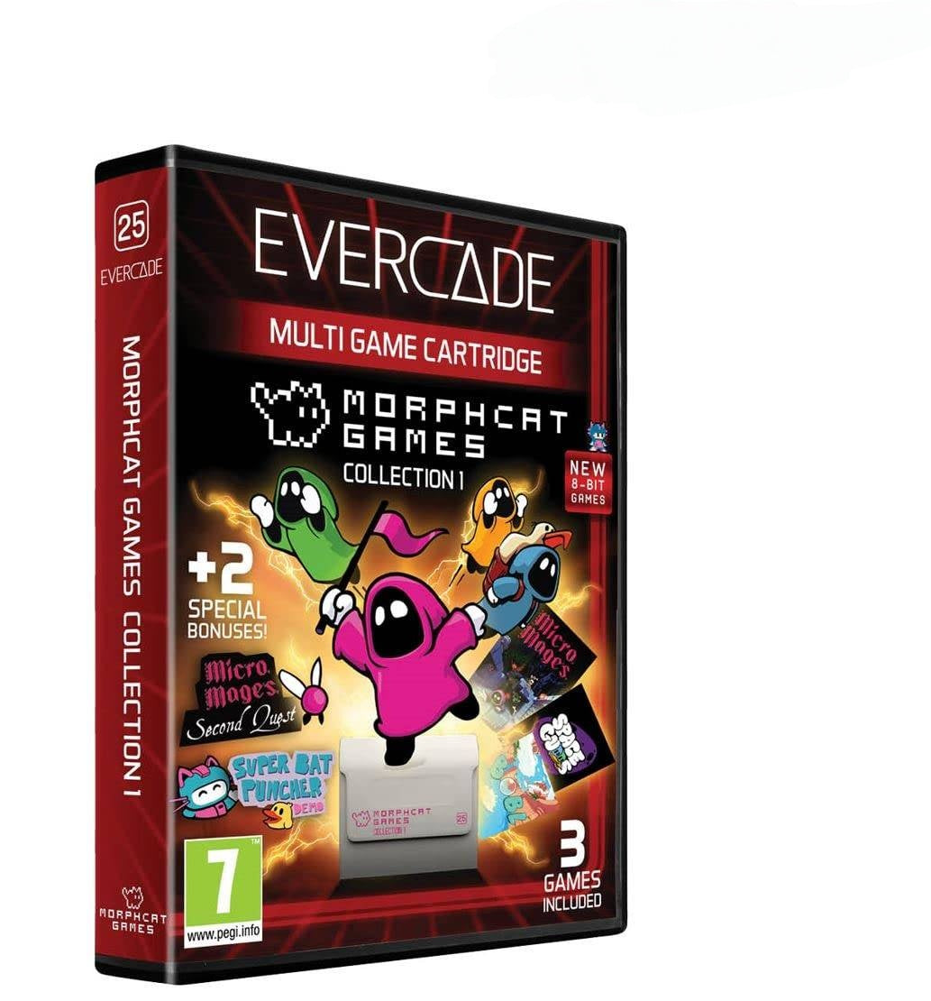 Evercade - Morphcat Games Col. 1 - Zestaw Gier Retro