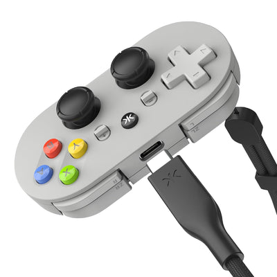 CRKD - ATOM™ Mini Keychain Controller Pal Grey - Kieszonkowy Kontroler Bezprzewodowy