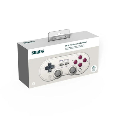 Gamepad 8BitDo SN30 Pro w opakowaniu, kontroler Bluetooth do PC i konsoli
