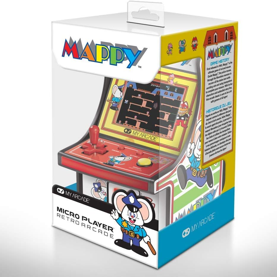 My Arcade - Mappy Micro Player DGUNL-3224 - Kolekcjonerska Konsola do Gier Retro