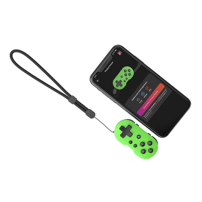 CRKD - ATOM™ Mini Keychain Controller Leaf Green - Kieszonkowy Kontroler Bezprzewodowy