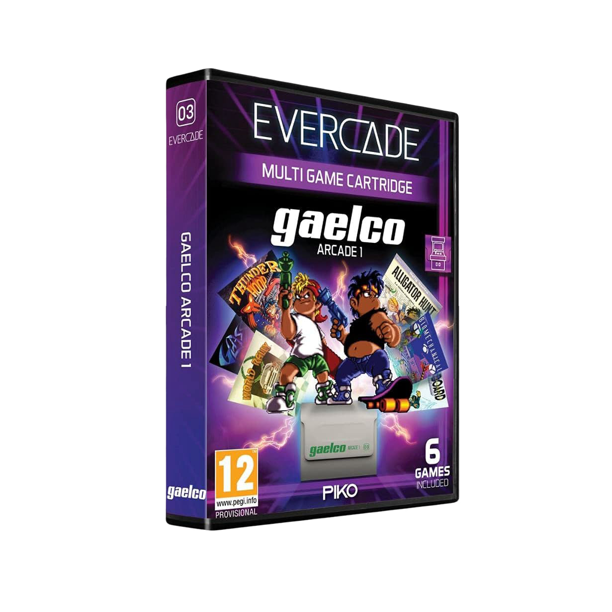 Evercade - Gaelco Arcade 1 - Zestaw Gier Retro