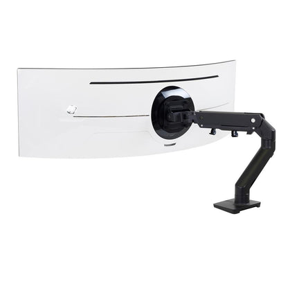 Ergotron HX Desk Monitor Arm with HD Pivot - Uchwyt na zakrzywiony Ekran Czarny