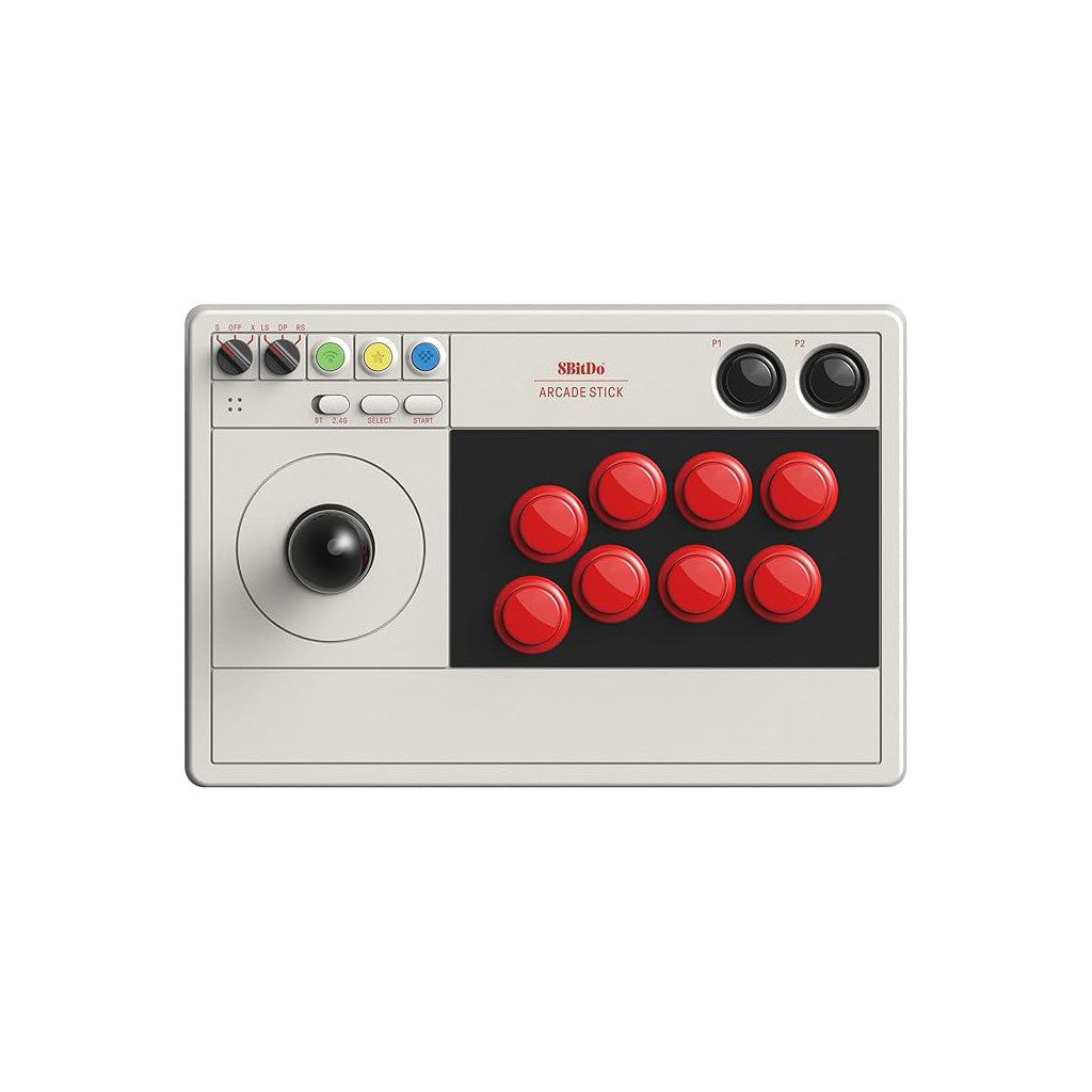 8BitDo - Arcade Stick 2.4G PC & Nintendo Switch - Retro Kontroler do Gier PC/Switch