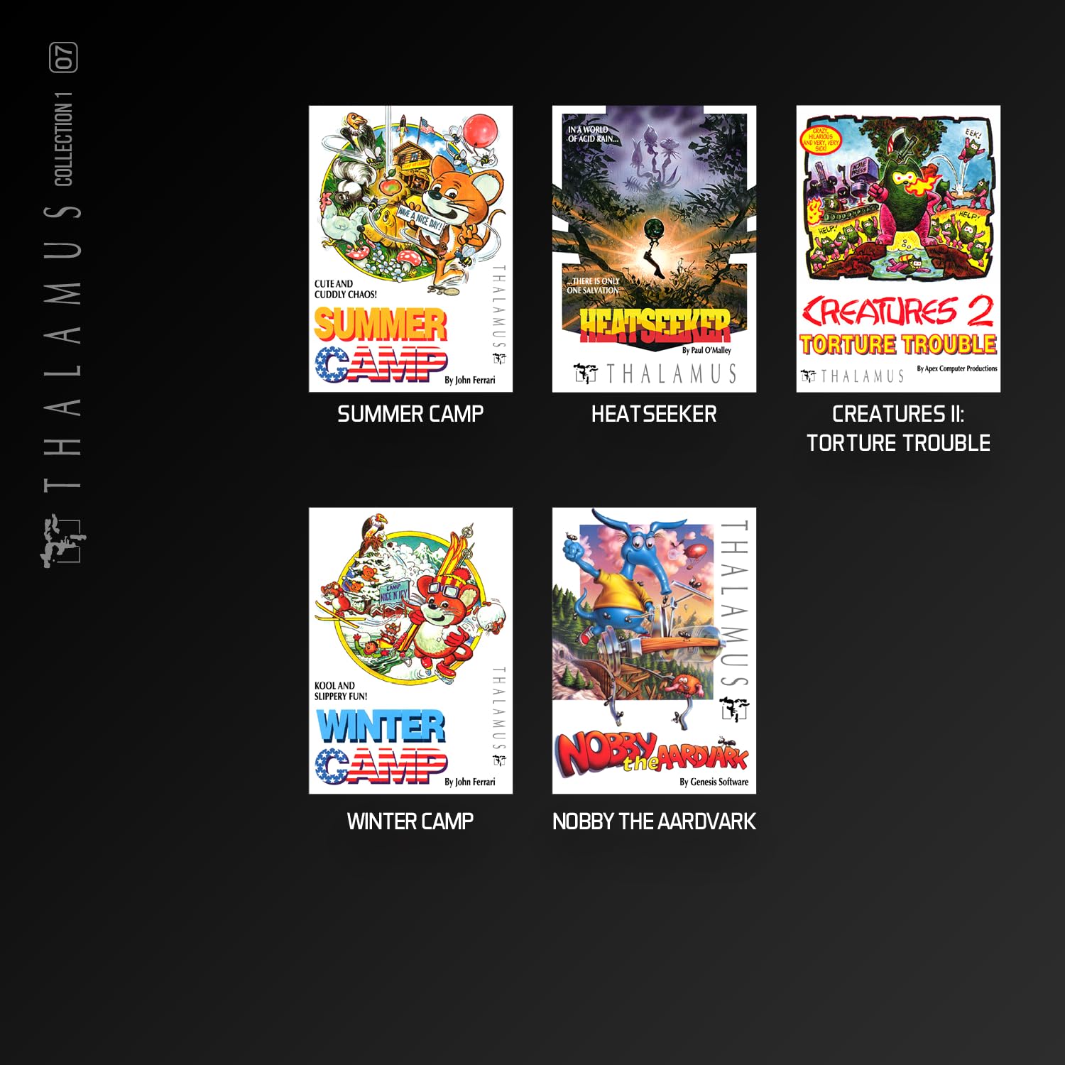 Evercade - Thalamus Collection 1 - Zestaw Gier Retro