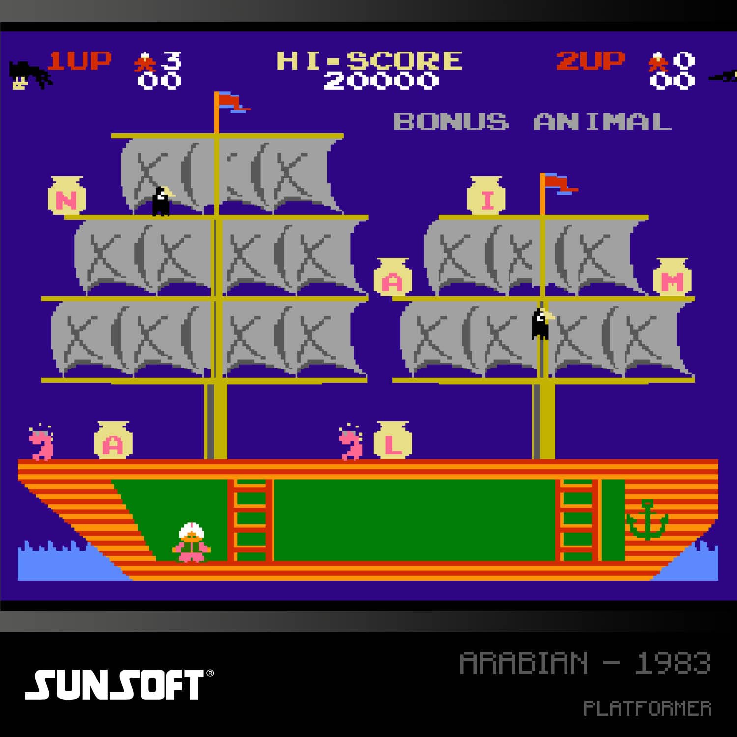 Evercade - Sunsoft Collection 1 - Zestaw Gier Retro