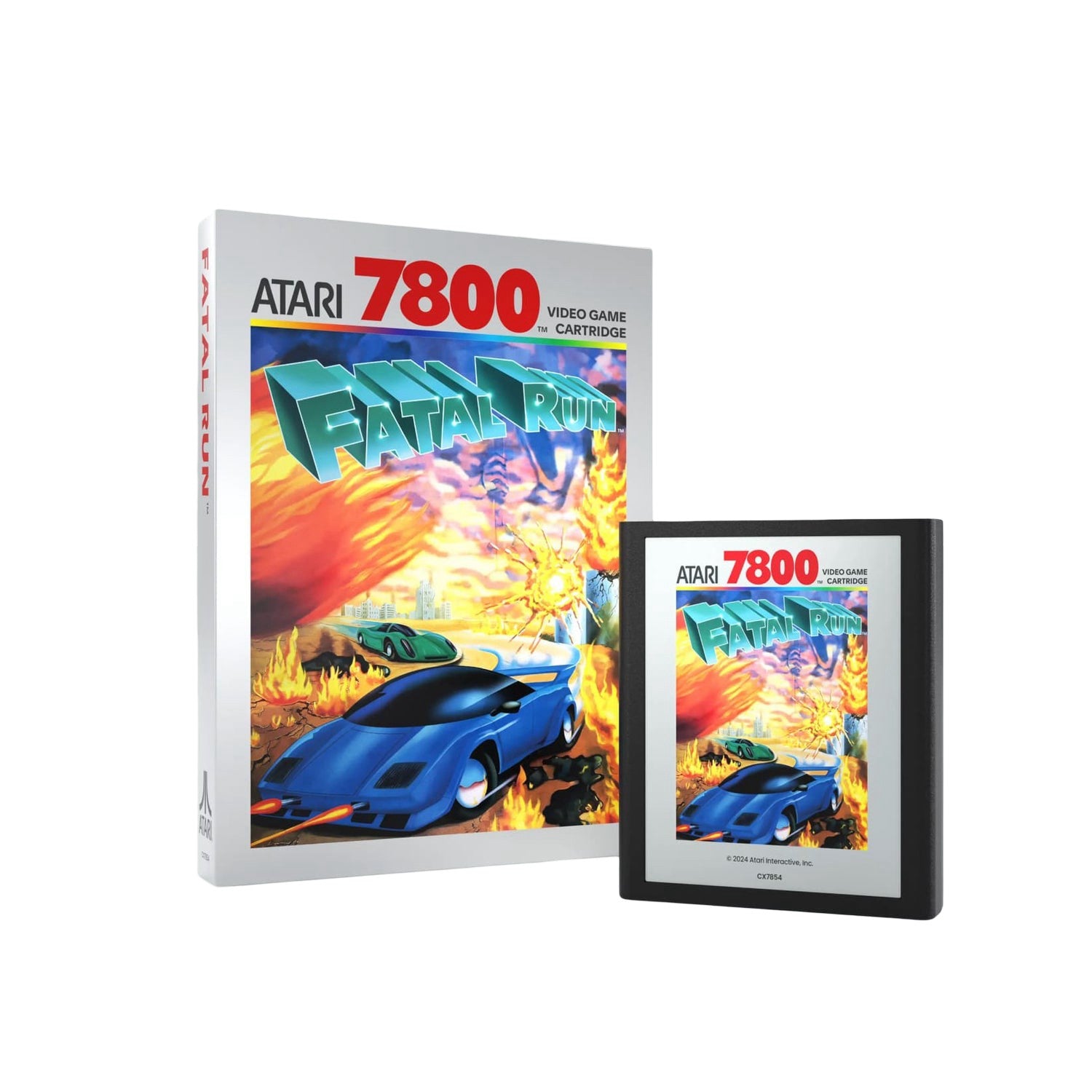 Atari - Fatal Run 7800 Gra Retro