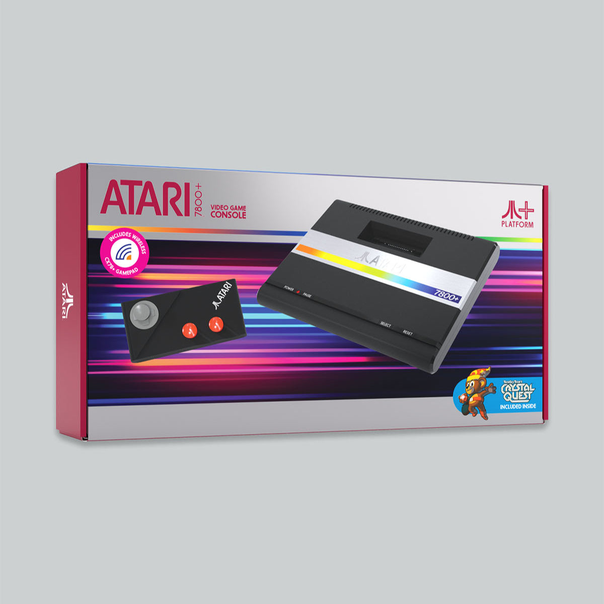 Atari - 7800+ Console & Gamepad - Retro Konsola z Kontrolerem