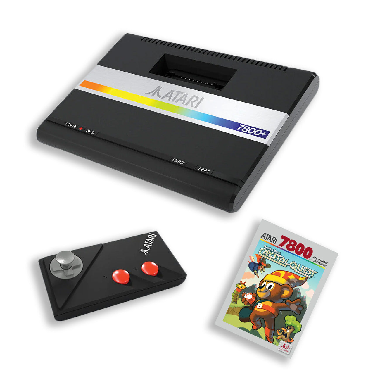 Atari - 7800+ Console & Gamepad - Retro Konsola z Kontrolerem