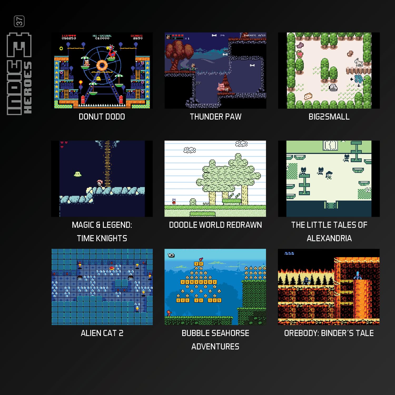 Evercade - Indie Heroes Col. 3 - Zestaw Gier Retro
