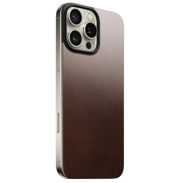 NOMAD マグネティックレザーバック iPhone 16 Pro Nomad Magnetic Leather Back for iPhone 16 Pro Max with