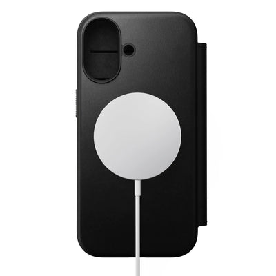 Nomad – Modern Leather Folio for iPhone 17 / Pro / Pro Max with MagSafe - Skórzane Etui z MagSafe