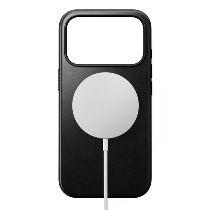 Nomad – Modern Leather Case for iPhone 17/Pro/Pro Max with MagSafe - Skórzane Etui z MagSafe