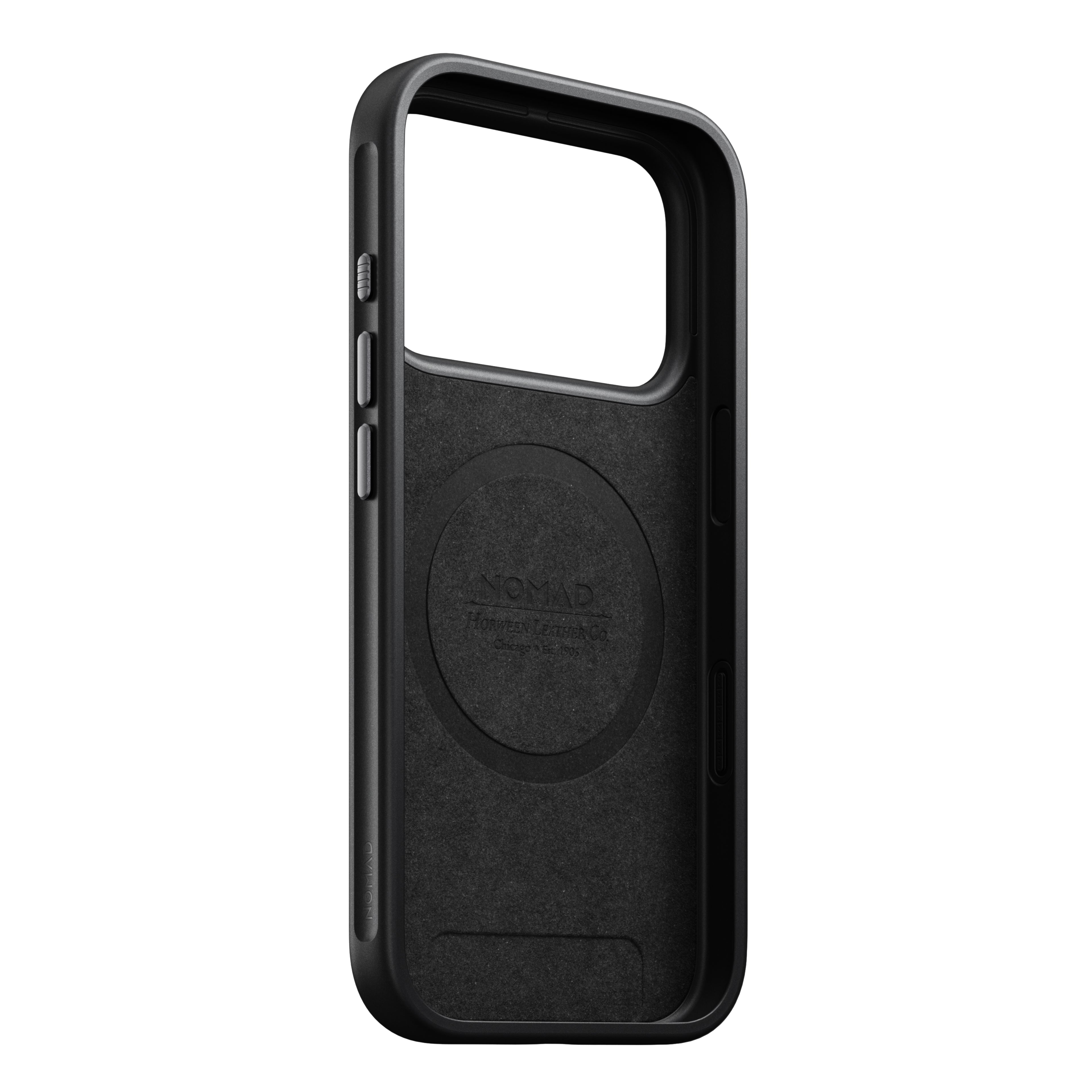 Nomad – Modern Leather Case for iPhone 17/Pro/Pro Max with MagSafe - Skórzane Etui z MagSafe