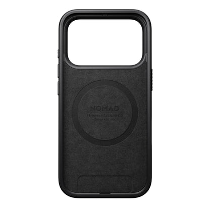 Nomad – Modern Leather Case for iPhone 17/Pro/Pro Max with MagSafe - Skórzane Etui z MagSafe