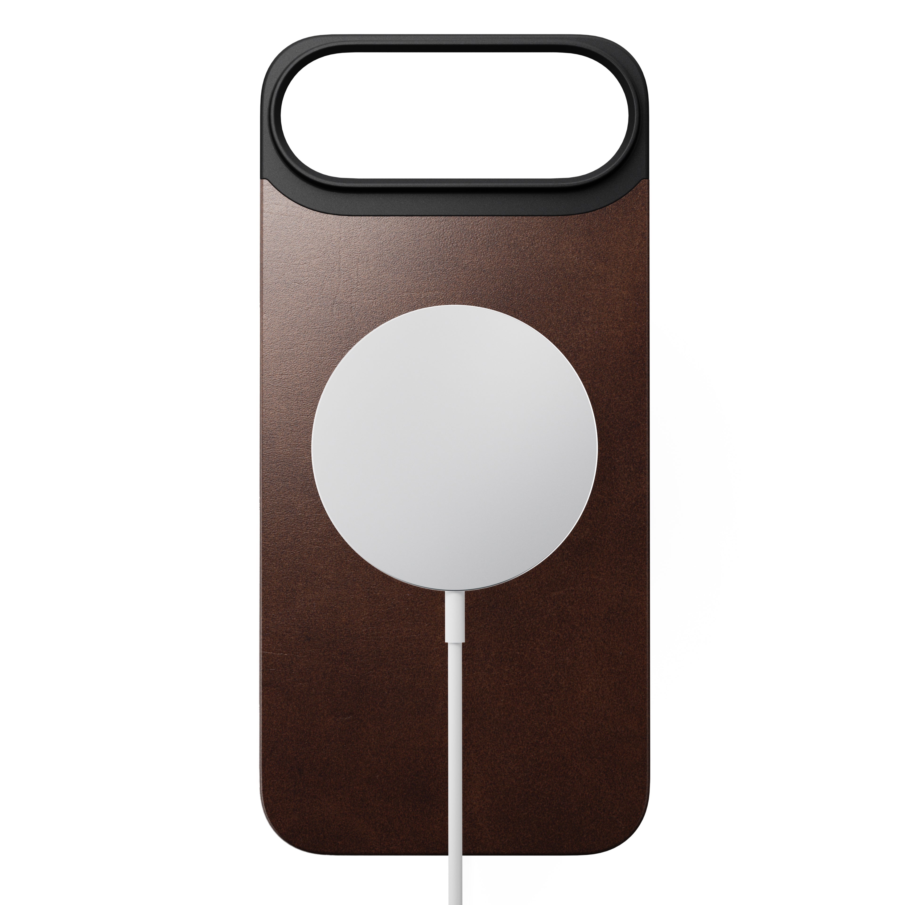 Nomad – Magnetic Leather Back for iPhone 17 Air/Pro/ProMax with MagSafe - Skórzane Etui z MagSafe