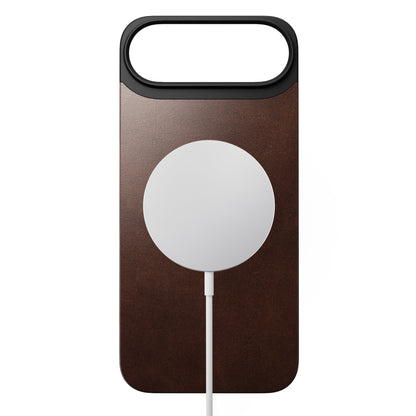 Nomad – Magnetic Leather Back for iPhone 17 Air/Pro/ProMax with MagSafe - Skórzane Etui z MagSafe