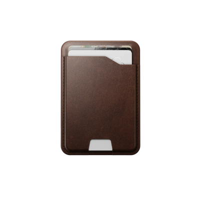 Nomad – Leather Mag Wallet Find My Tracking - Skórzany Portfel na Karty z MagSafe