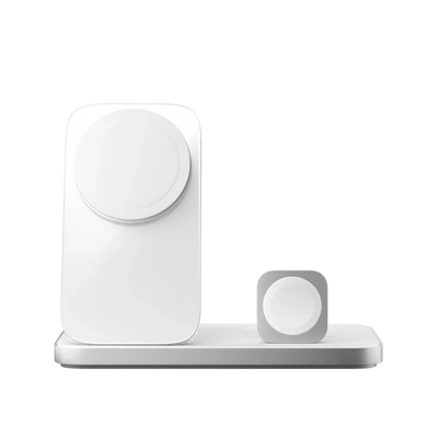 Nomad – Stand One Max 4th Gen 3-in-1 MagSafe Charger - Ładowarka do iPhona, Apple Watch i AirPods