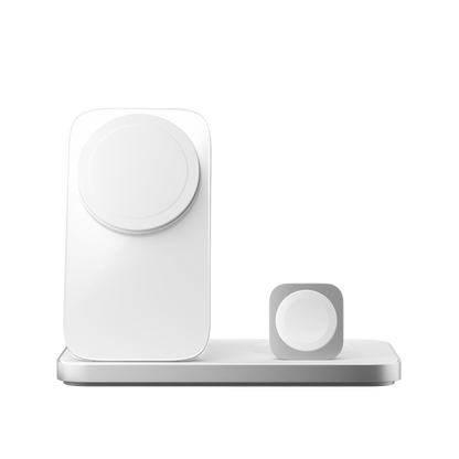 Nomad – Stand One Max 4th Gen 3-in-1 MagSafe Charger - Ładowarka do iPhona, Apple Watch i AirPods