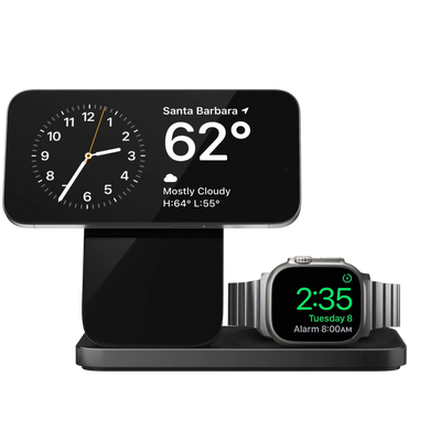 Nomad – Stand One Max 4th Gen 3-in-1 MagSafe Charger - Ładowarka do iPhona, Apple Watch i AirPods