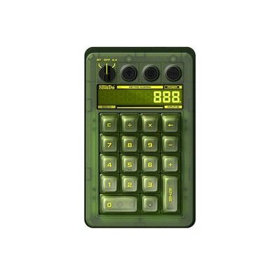 8BitDo - Retro 18 Mechanical Numpad Xbox Edition - Klawiatura Numeryczna Bezprzewodowa Retro z Kalkulatorem