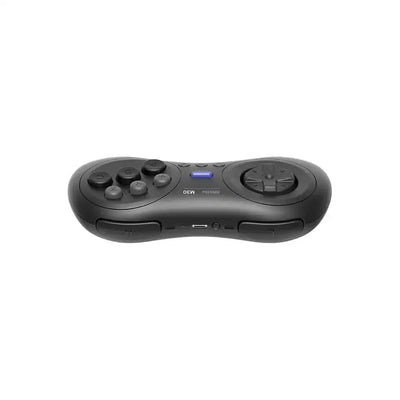Czarny bezprzewodowy gamepad Bluetooth 8BitDo M30 z przyciskami i portem USB-C