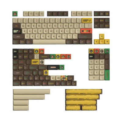 KeyTok - Happy Ape KDA Dye-Sub PBT Keycaps