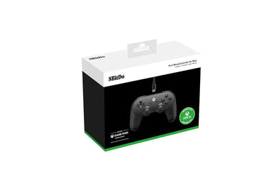 Czarny przewodowy kontroler Pro 2 8BitDo do Xbox w oryginalnym opakowaniu